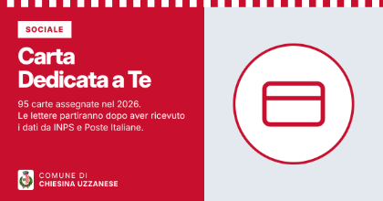 Carta Dedicata a Te Anno Solare 2026
