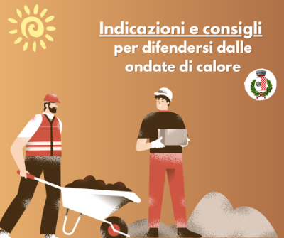 Grafica ondate di calore lavoratori