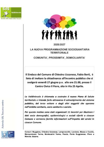 Programmazione Sociosanitaria Territoriale