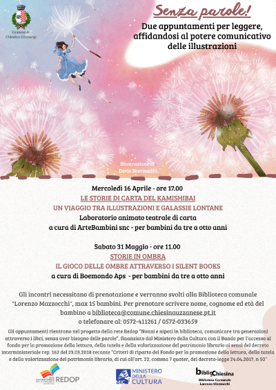 Locandina Senza Parole + commento rete Redop