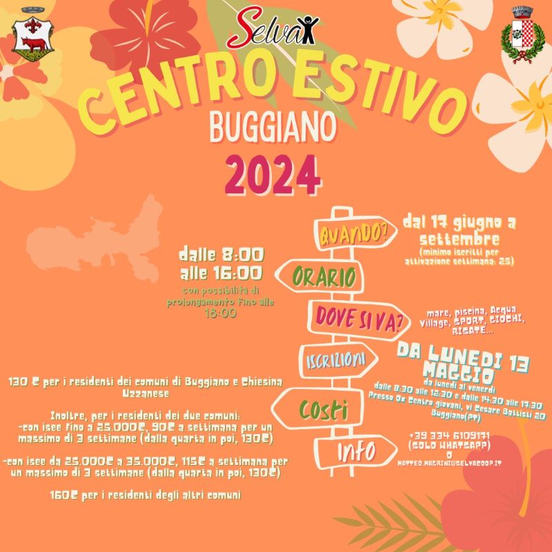Centro Estivo Buggiano - Estate 2024