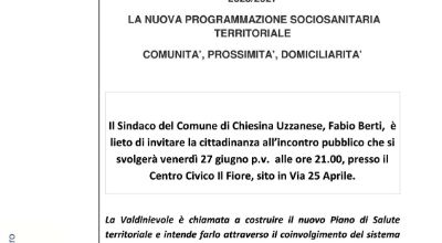 Programmazione Sociosanitaria Territoriale